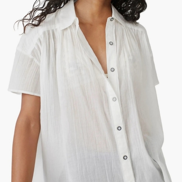 Free People Float Away Shirt - Picture 4 of 5